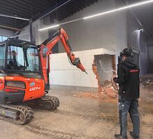 Umbau der Sonderfahrzeugbauhalle